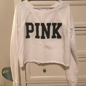 Victoria Secret Cropped Sweatshirt